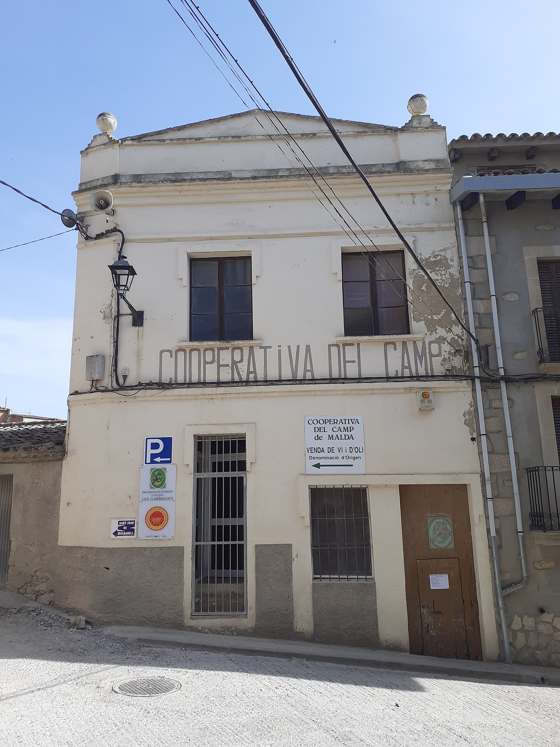 Cooperativa del camp de Maldà SCCL, Maldà